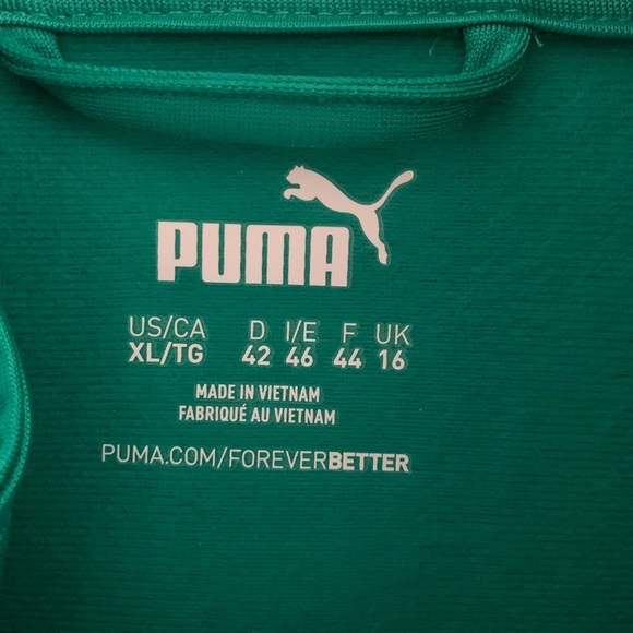 Puma Green Sweatshirt - Picture 3 of 5